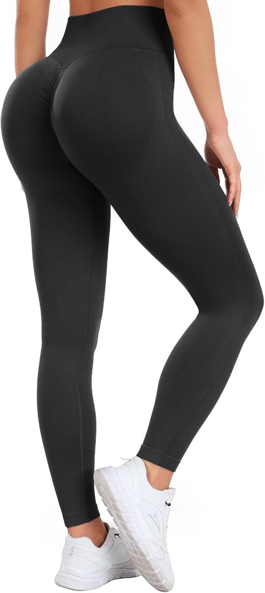 Leggings voor Dames UK Hoge Taille Sportlegging Workout Scrunch Booty Yoga Broek Dames