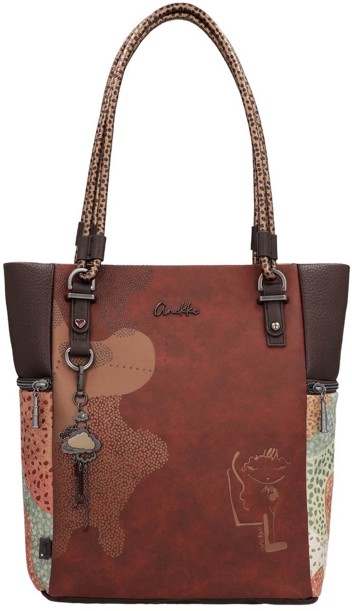 Anekke schoudertas shopper Odyssey Tote Bag Multicolor veelkleurig