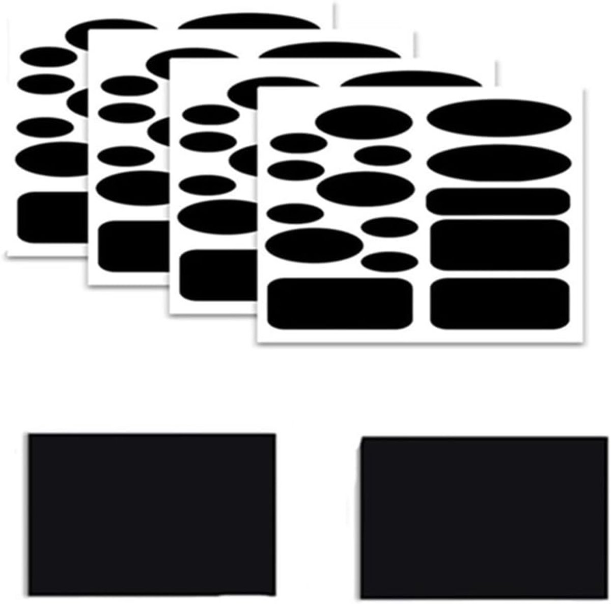 Set van 6 Waterdichte Nylon Reparatie Patches voor Kleding, Textiel en Outdoor Gebruik