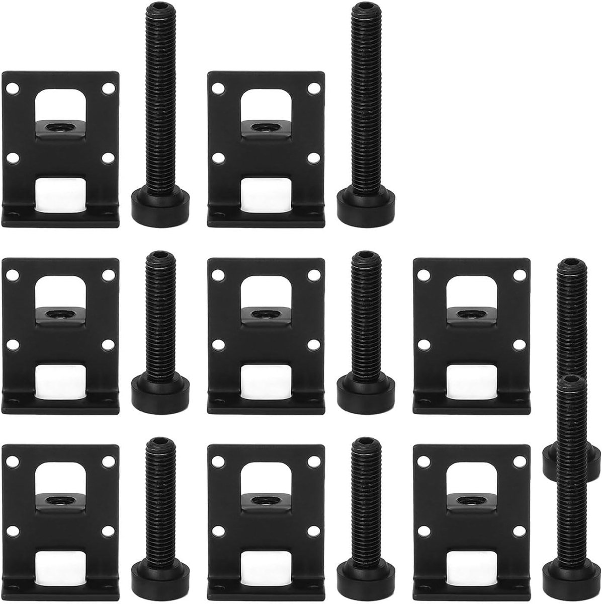 8 pieces adjustable furniture legs for furniture, bed legs, furniture legs, suitable for cabinets, countertops, coffee - ShopVlot