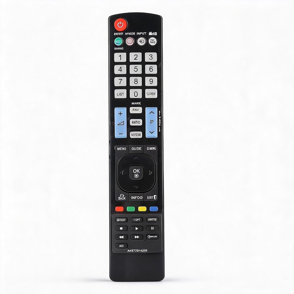 SnelShoppen - Vervangende TV Afstandsbediening voor LG, Geschikt voor 42LE4500, 47LE5310, 55LE5310, Tot 8 Meter Bereik, Hoge Kwaliteit, Handzaam, Idea