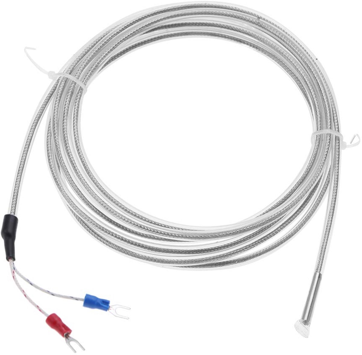 SnelShoppen - K-Type Thermokoppel Draad, Schroef Probesensor Temperatuur, Waterdichte Weerstand, Industrieel Temperatuursensoren voor Wetenschappelijk