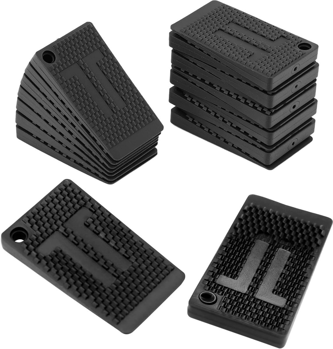 Meubelwiggen 40-delig - Rubber - Antislip ontwerp - Perfect voor het nivelleren van meubels - ShopVlot