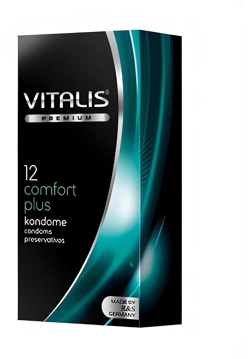 Vitalis comfort plus, 12-pack Condooms, 12 stuks