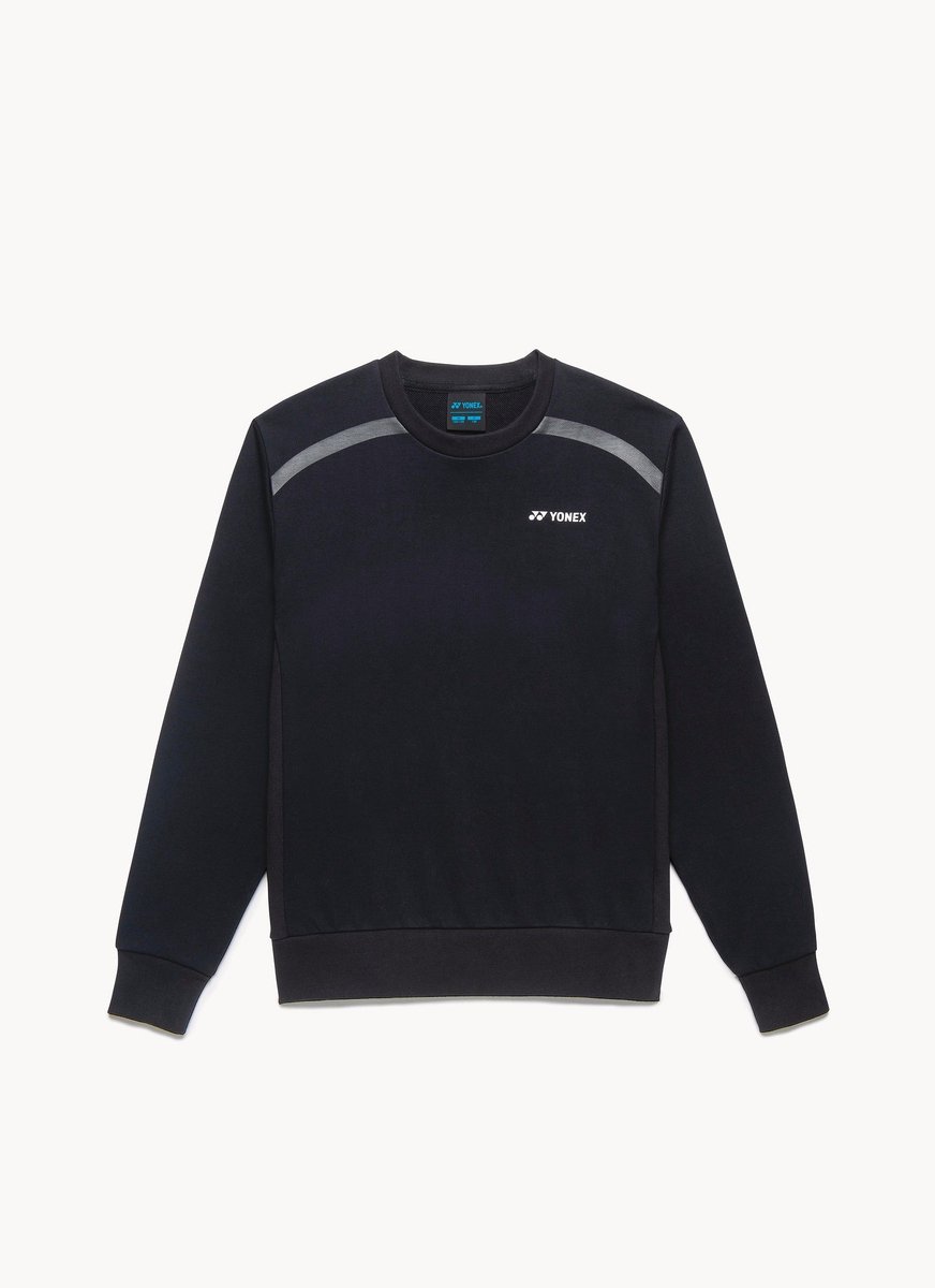 Yonex 30120EX unisex sweat shirt - zwart - maat L