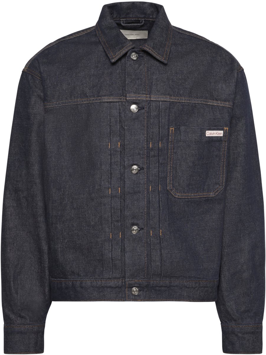 Calvin Klein Jas Lv04rh778g Iconic Indigo Mannen Maat - S