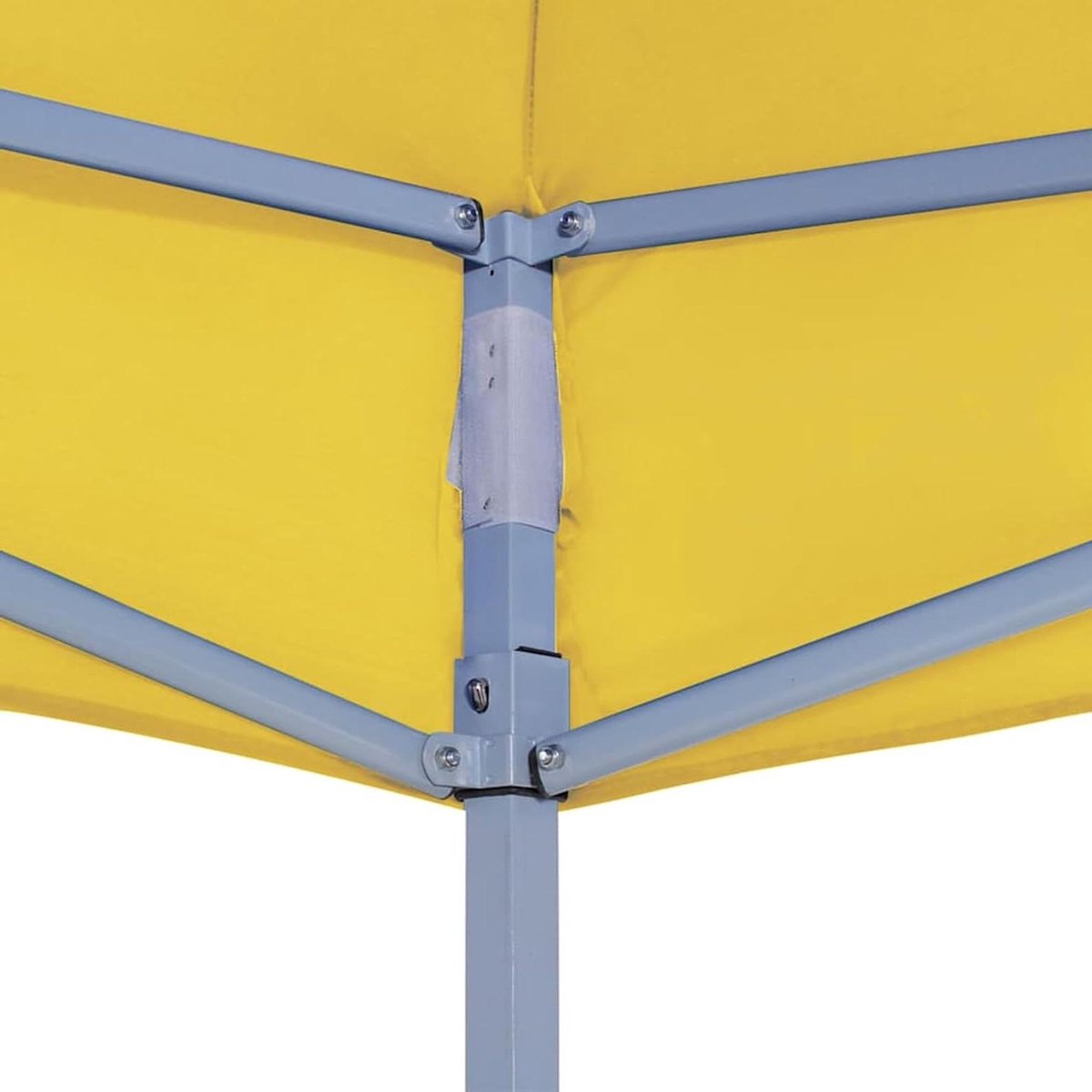 Partytent Dak - Paviljoenhoes Vervanging - Feestelijke Gelegenheden - UV- en Waterbestendig - 3x3 m - Geel
