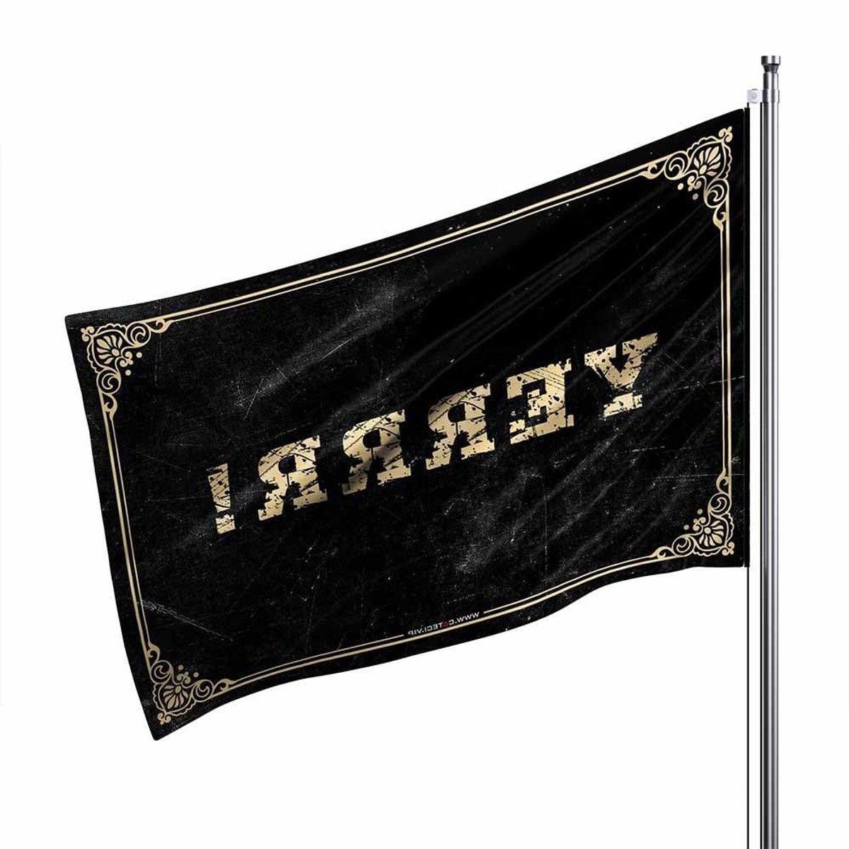 Tuinvlag Accessoires - Vlag Tieners Spullen - Tuindecoratie Buiten - Grappige Geschenken - 60 x 90 cm - Kleurrijk