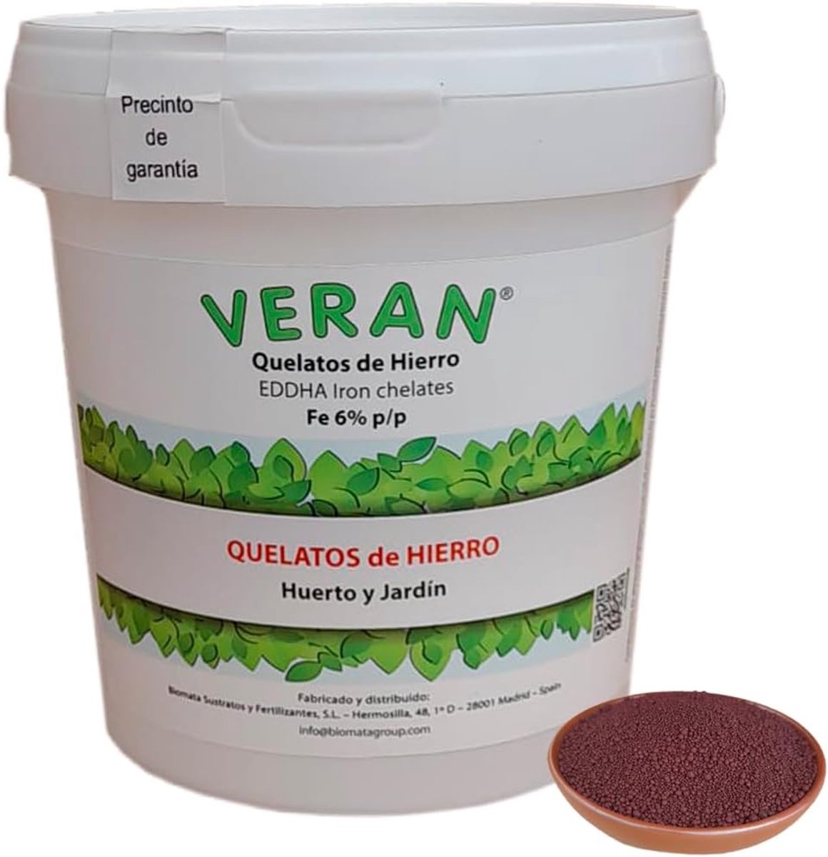 SnelShoppen - IJzer Chelaat 750g | Biocompatibele IJzerbron voor Planten | Bestrijd IJzerchlorose | 100% Oplosbaar in Water | Voor Tuin en Waterplante