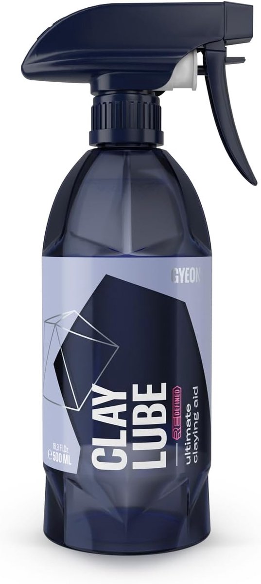 SnelShoppen - GYEON Q²M ClayLube 500ml - Effectieve kleilube voor auto, vermindert wrijving, voorkomt krassen, neutrale pH, perfecte glijdkracht, idea