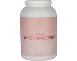 Cabau – Protein Shake – Chocolate – Whey Eiwitpoeder, 24 g Eiwit per Portie – 7 Smaken – Eiwitrijke Shake voor Spierherstel & Spieropbouw – 1000 g