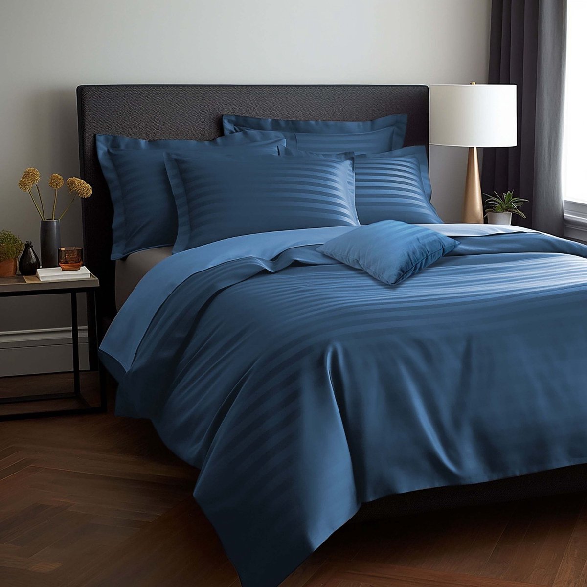 Darymex Bamboo - Dekbedovertrek set (4-delig) - 50% Bamboe / 50% Katoen-Satijn - Met Ritssluiting - 140x200 cm