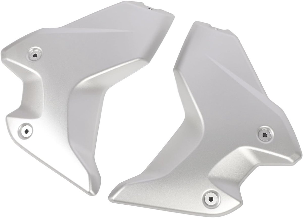 SnelShoppen - Front Radiator Bescherming Zijkap Motor Protector R1250GS LC R1250 GS R 1250GS 2018-2023 ABS Materiaal Zilver