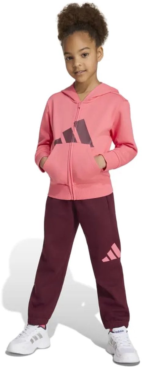 Adidas Essentials Trainingspak 4-5 Years Kinderen Pure Turbo / Carbon
