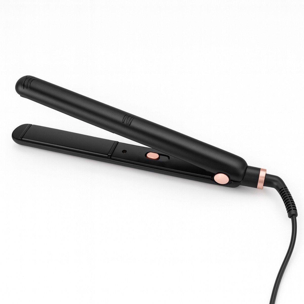 MEXX Keramische Stijltang 30W - Stijl Tang met Temperatuur max. 200 °C - voor Kort, Lang, Krullend en Stijl Haar - Snoerlengte 1,8M - Zwart