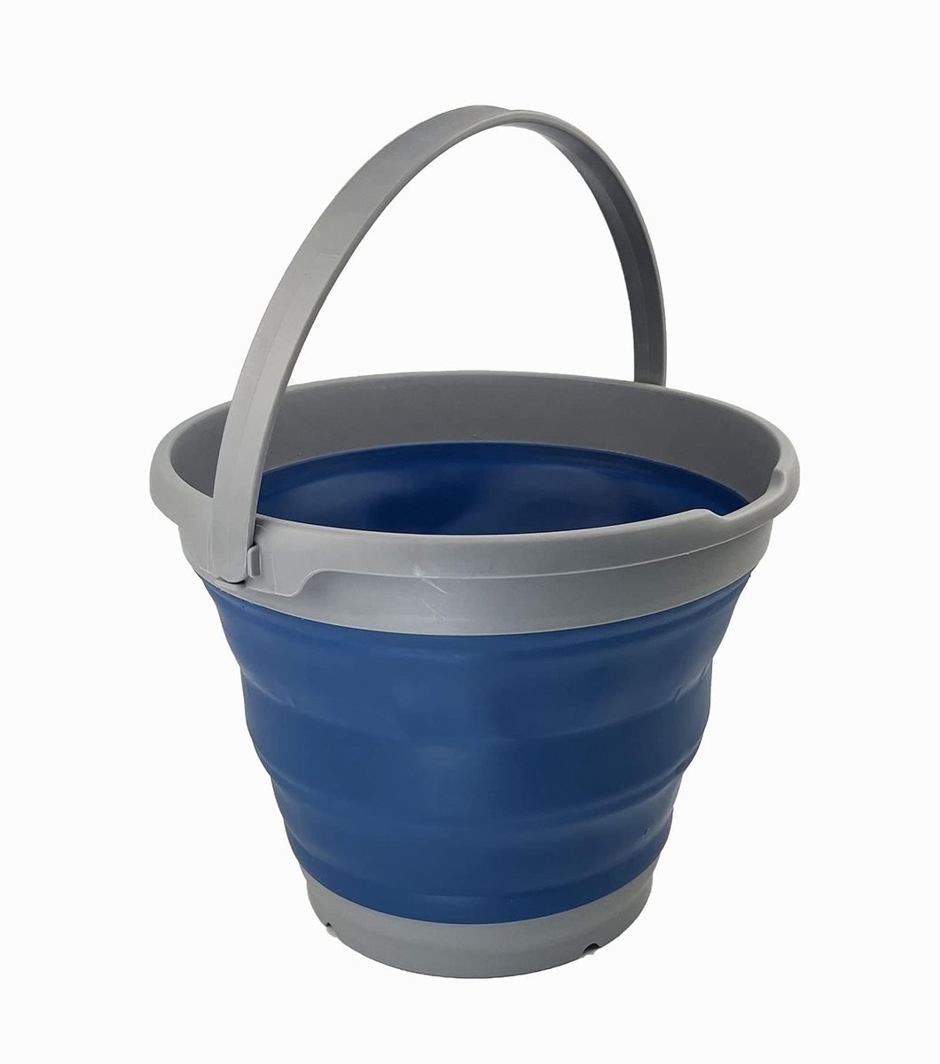 Omgoods - Opvouwbare Plastic Afwas Set met Wasmand en Afwasbak