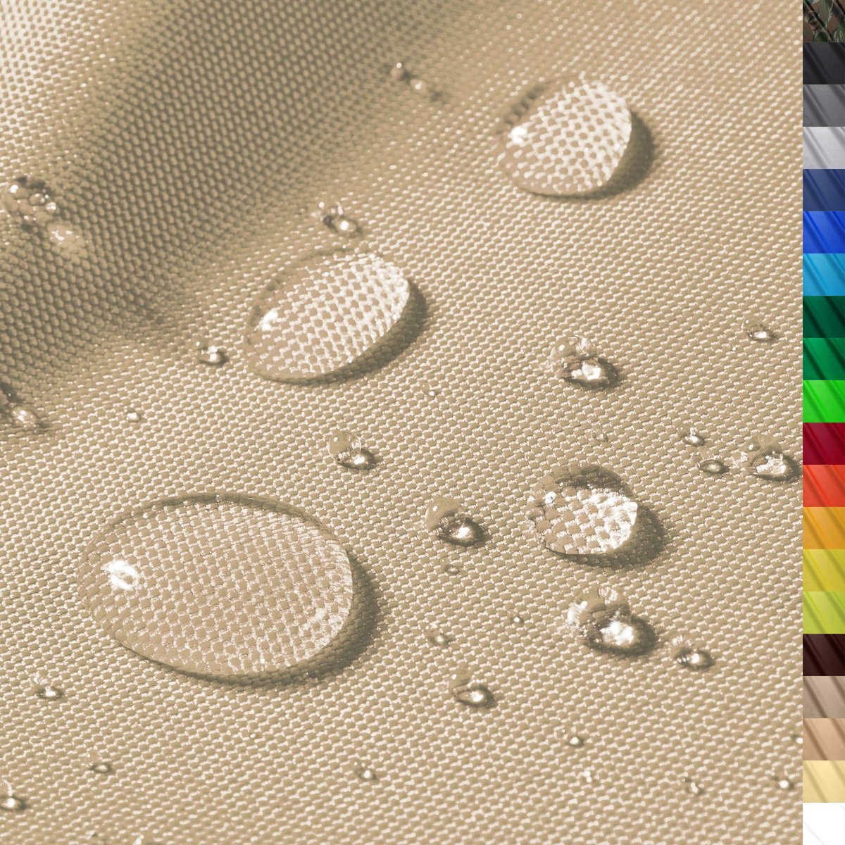 Omgoods - Waterdichte Polyester Stof 200 x 160 cm voor Tenten en Kappen