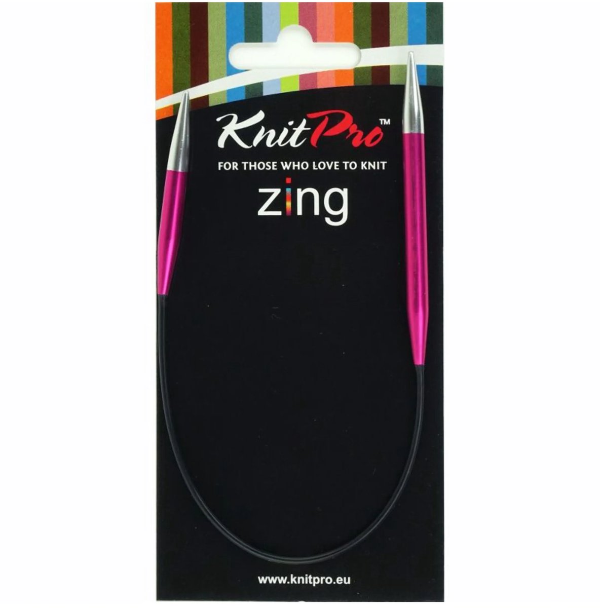 KnitPro Zing rondbreinaalden 25cm 2.00mm - 5.00 mm