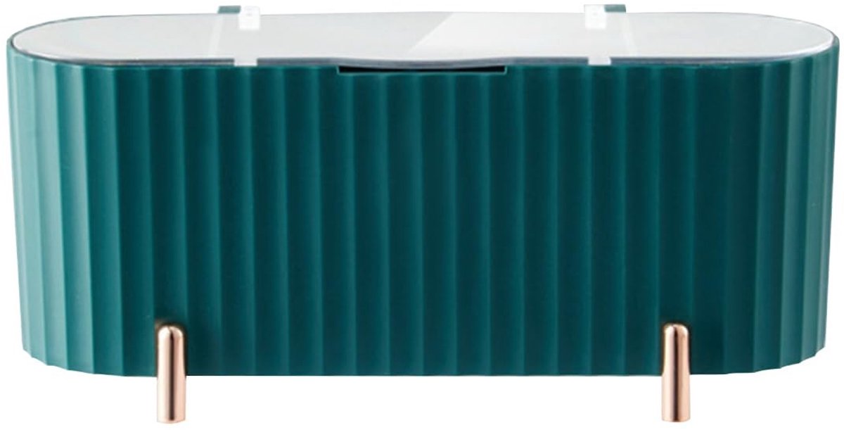 Omgoods - Plastic Organisator voor Make-uppads met 3 Compartimenten