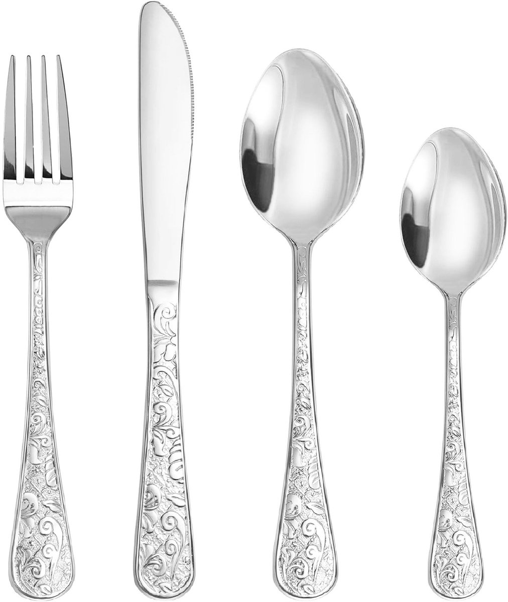 Omgoods - 24-delige Vintage Bestekset voor 6 Personen