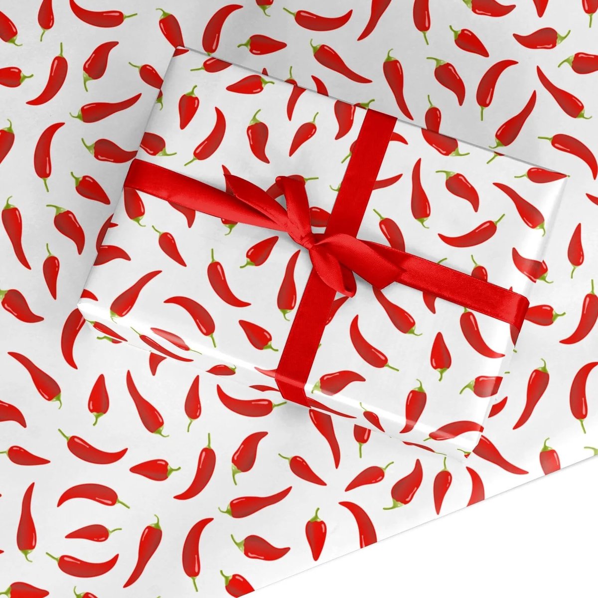 Omgoods - Chili Peper Cadeaupapier voor Feesten en Verjaardagen