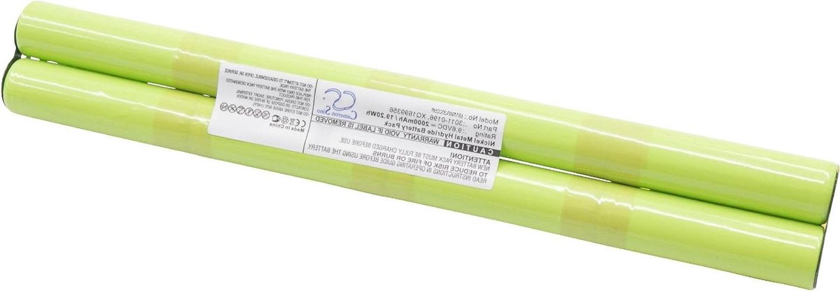 Metaaldetector Batterij - Vervangende Accu - Metaaldetectie - Hoge Capaciteit - 9.6 Volt - Zwart