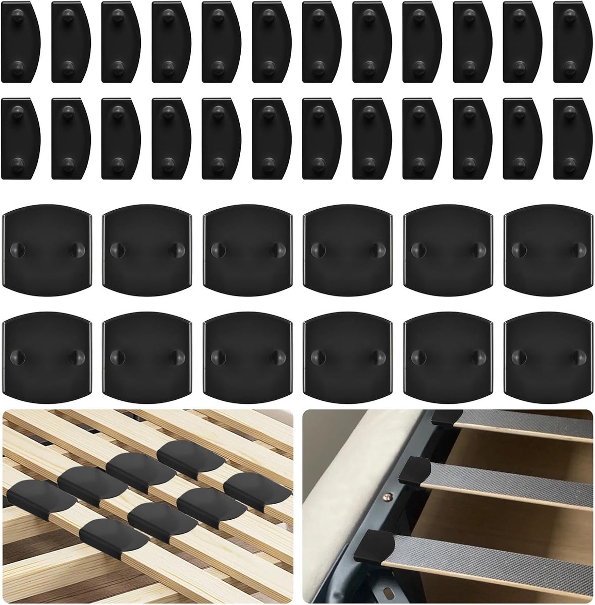 Bedplaatbeugel set 36 stuks - universele vervanging - eenvoudig te installeren - ShopVlot