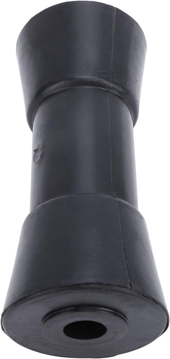 SnelShoppen - Boot Trailer Roller 6 Inch Zware PU Zwarte Boot Trailer Roller voor Makkelijk Laden en Lanceren van Boten
