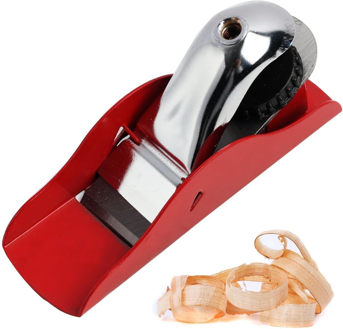 Vliegtuig voor timmerwerk, stalen timmervliegtuig SK5, vliegtuig voor houtbewerking, schaafmachine, instelbaar en ergonomisch, ideaal voor houtbewerking