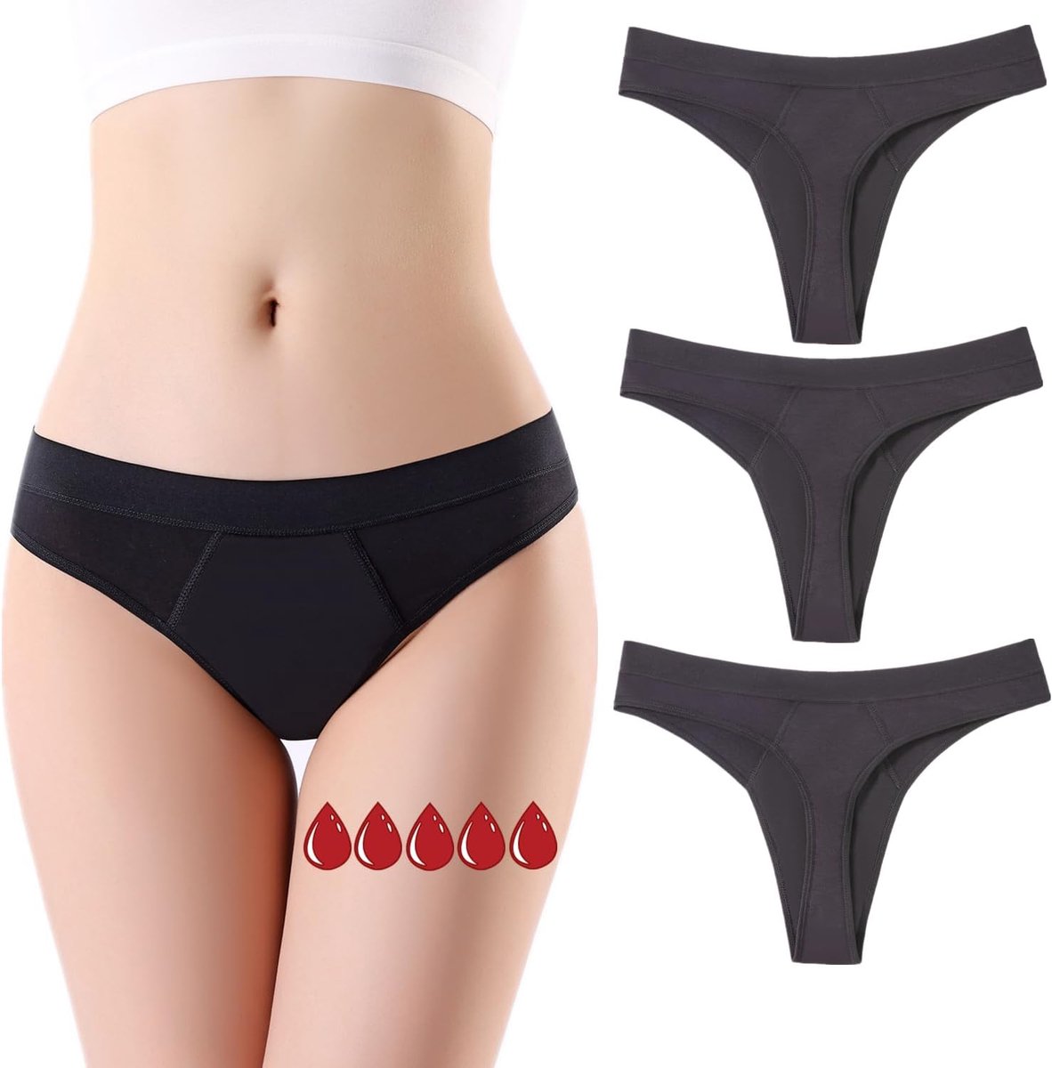 ondergoed dames Tangas 20 ML sterke stromingsabsorptie menstruatie Onderbroeken slip underwear women Tanga