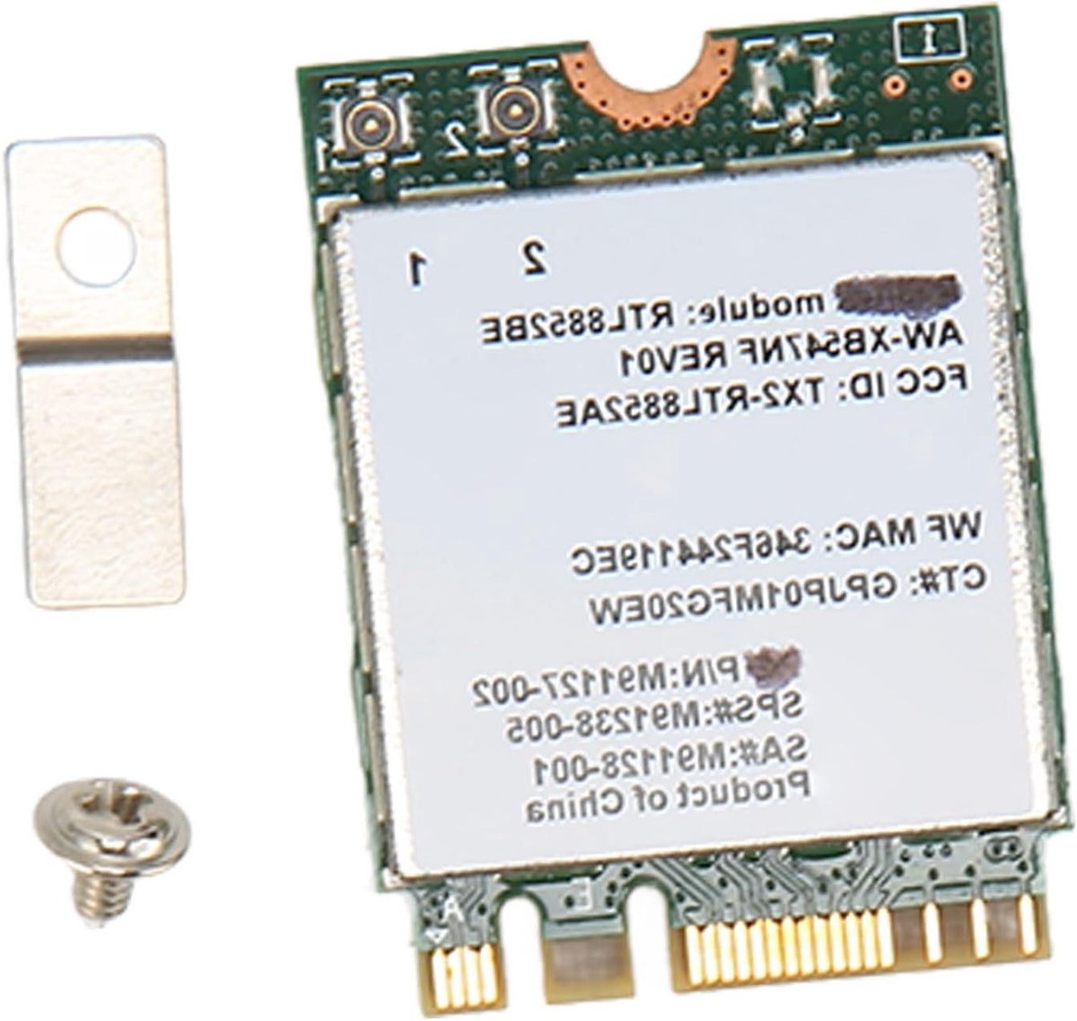 Draadloze Netwerkkaart - WiFi Adapter - Sneller Internet - WiFi 6 Bluetooth 5.2 - M.2 - Niet van toepassing