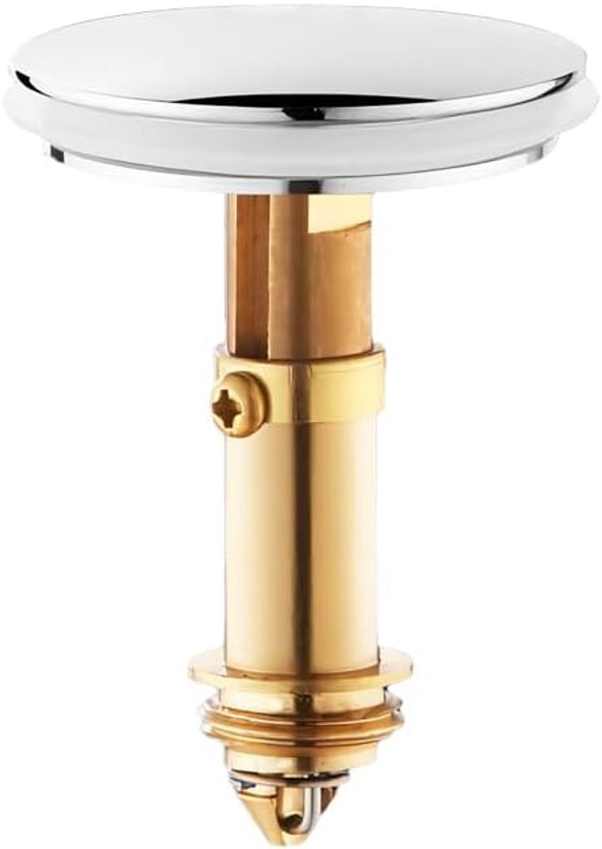 1 Stuk Wastafel Pop-Up Plug Stopper, 36 mm Messing Pop-Up Stopper, Sink Component Vervanging voor Badkamer