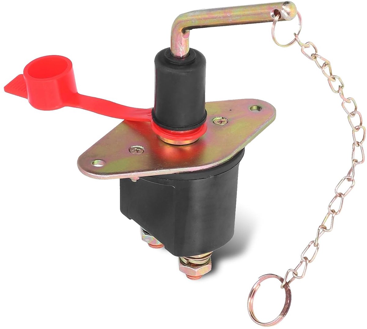 Isolatorschakelaar Voor Auto-accu, Universele 12-24V 300A-schakelaar Voor Metalen Kill-schakelaar, Jacht, Vrachtwagen Accupolen en Splitter Modules