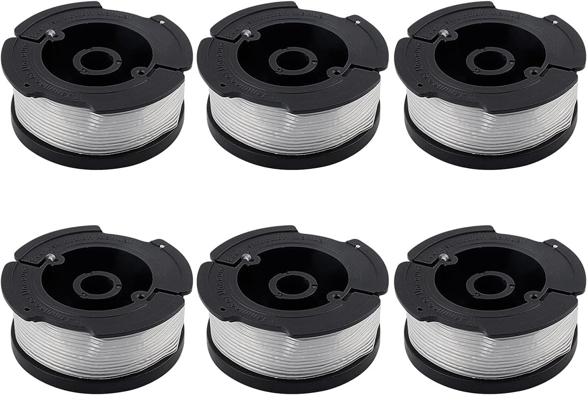 Spoelen voor Black & Decker grastrimmer STC1820CM, STC1820PC, STC1820EPC, STC1840EPC, ST5530, ST1823, GLC1823L20 (6 stuks)