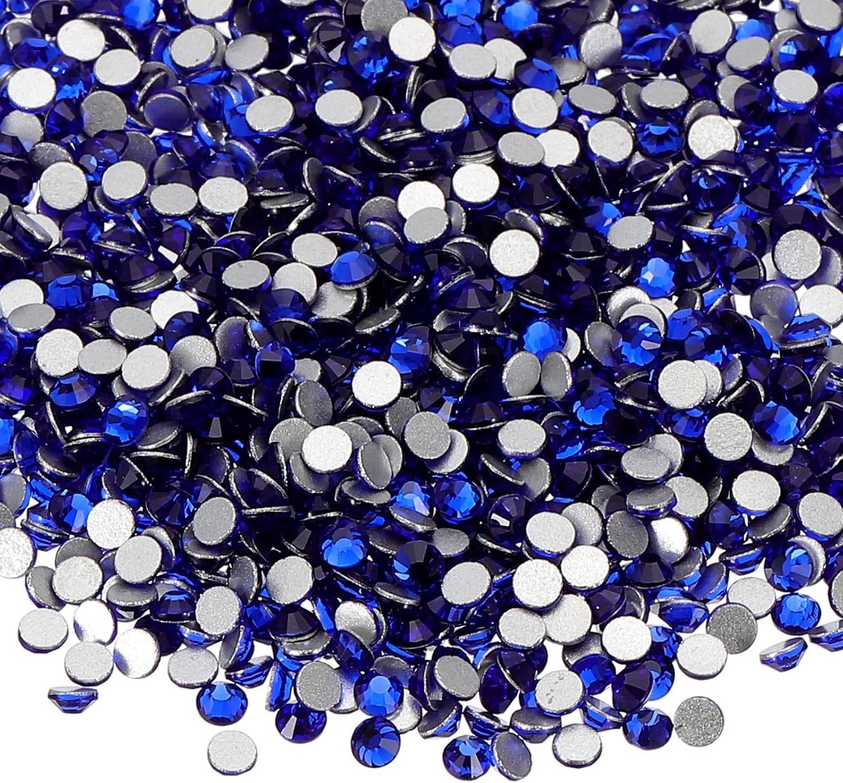 4320 Stuks Ss6 Ronde Flatback Kristal 2,0-2,1mm Glas Strass