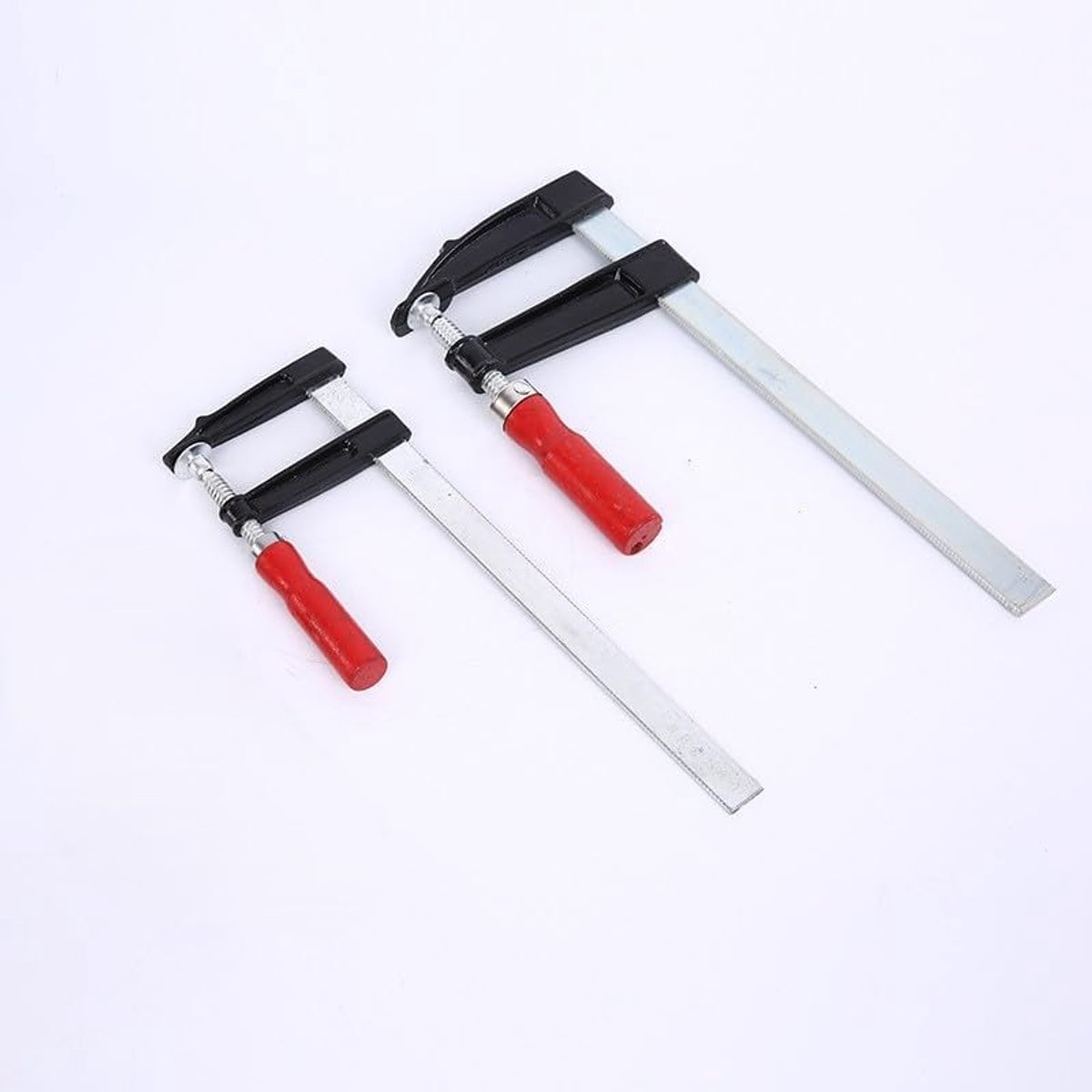 10 stuks schroefklemmen, F-klemmen van metaal, antislip handgreep