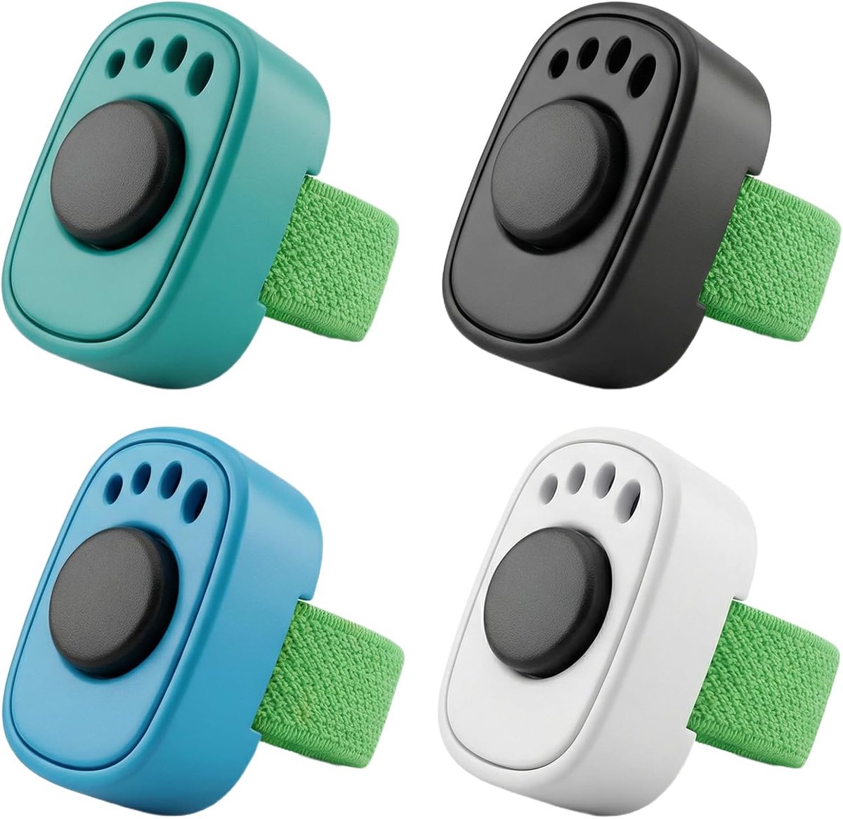 Klikker hond training set van 4 - mini clicker voor huisdieren - praktische training accessoires - ShopVlot