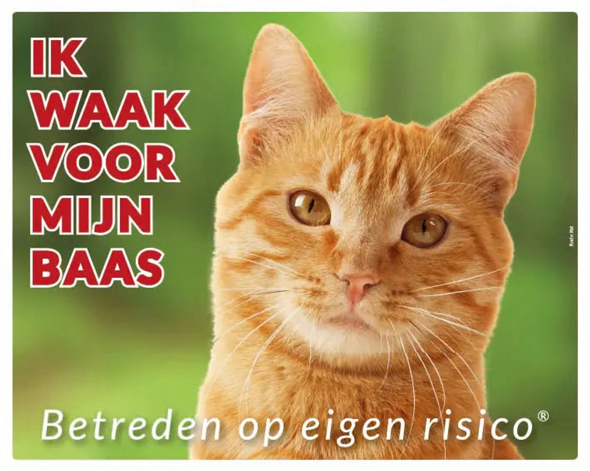 Rode Katten Waakbord