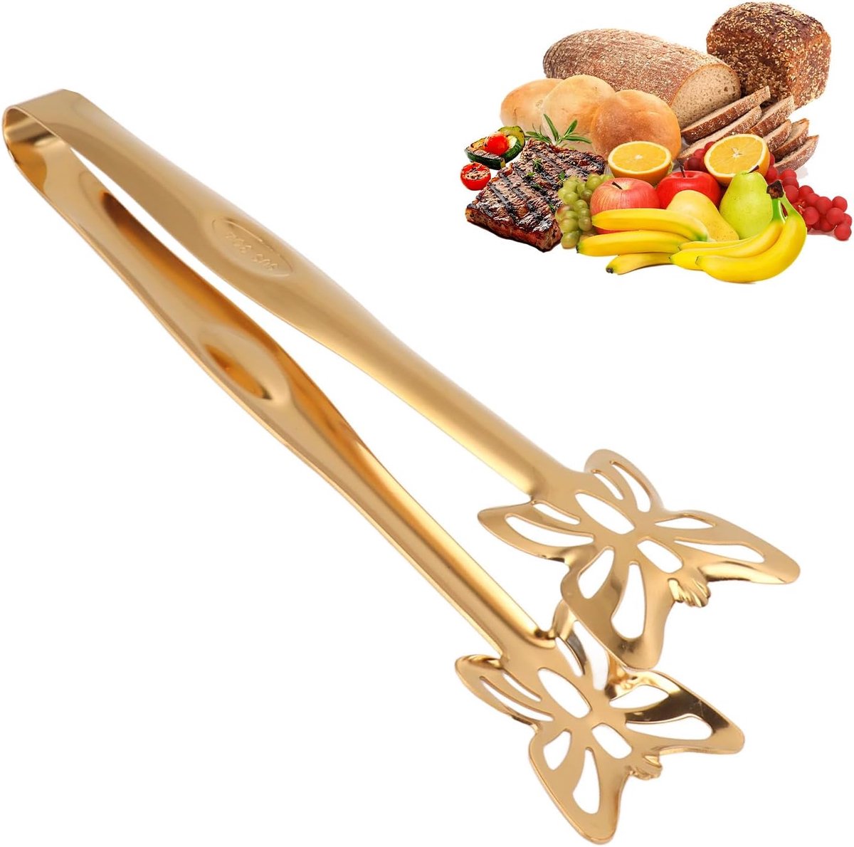 Kookklem voedselbuffetclip roestvrij staal grillen, bakken, barbecue