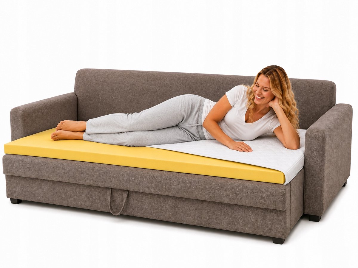 MATERACE Z GÓR Blad 160x180 cm - 5 cm dik, anti-allergisch, H2, met afneembare poten