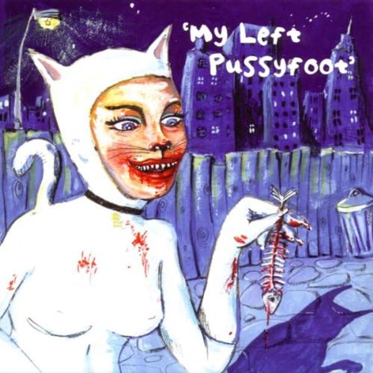 My Left Pussyfoot - unieke design - kleurrijk - perfect voor decoratie - ShopVlot