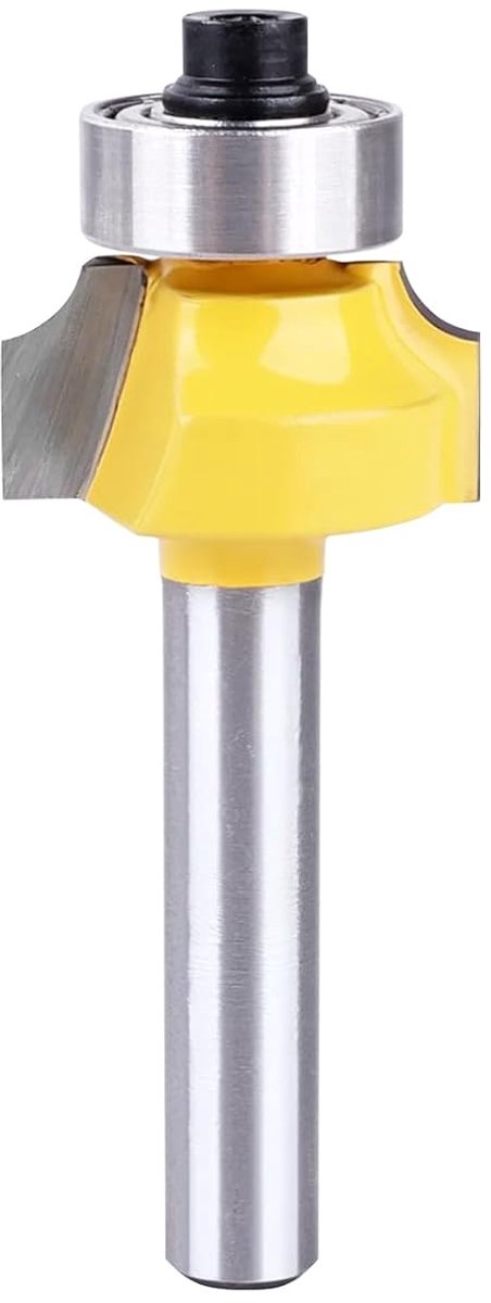 Randafrondfrees 6,3 mm - wolfraamstaal - radius 3,07 mm - ideaal voor houtbewerking - ShopVlot