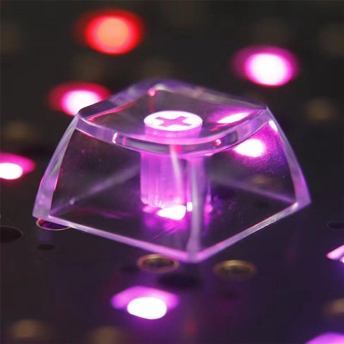 Mechanische toetsen 20 stuks - XDA transparant - polycarbonaat - verbeterde toetsaanslag - ShopVlot