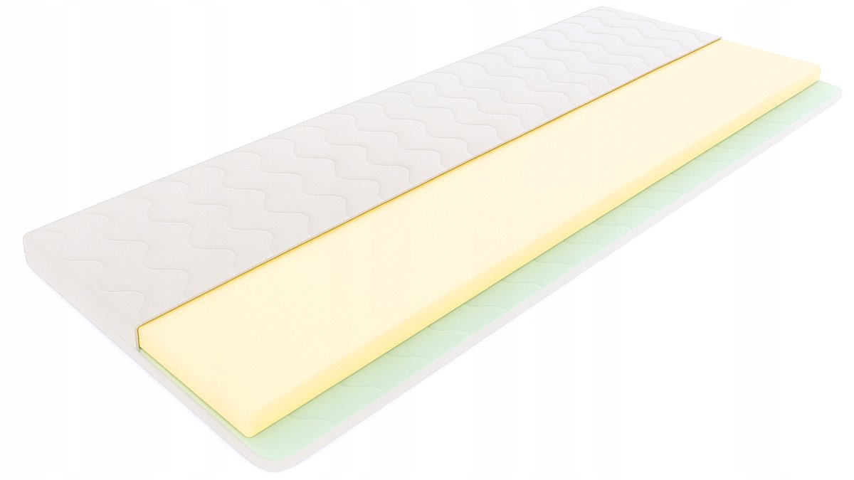 Merkloos Matras Topper 100x200 cm - Zacht & Comfortabel - 5cm Visco Memory Schuim