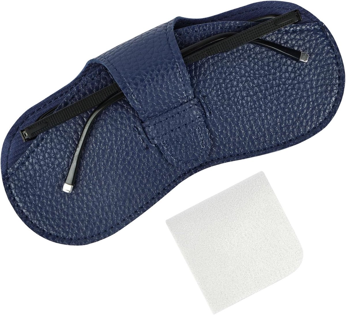 Zonnebril etui hard - PU leer - krasbestendig - ideaal voor buitenactiviteiten - SnelShoppen