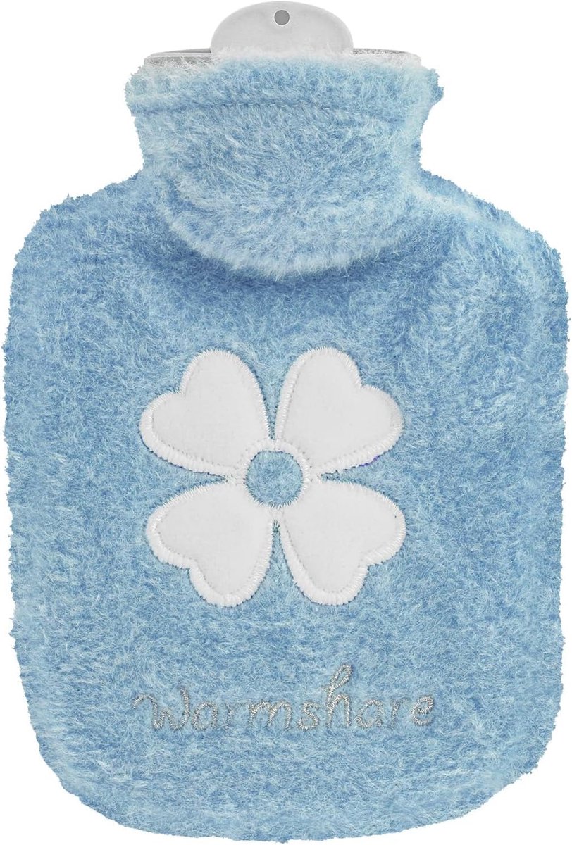 Warmwaterkruik 500 ml - Lekvrij - Draagbaar - Pijnverlichting voor buik en rug - SnelShoppen