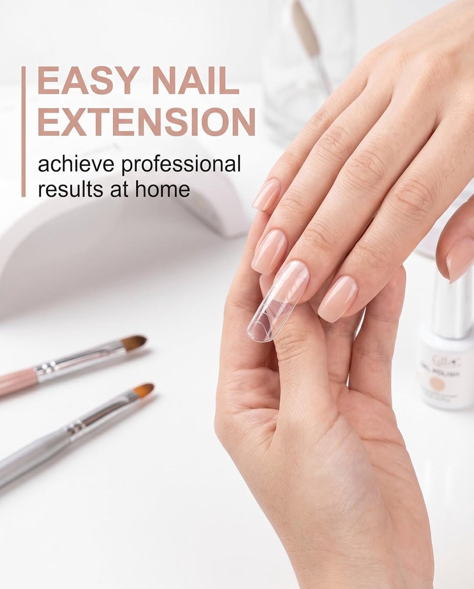Dual System nagelvormen 120 stuks - herbruikbaar - voor polygel en acryl - perfecte nagelverlengingen - SnelShoppen