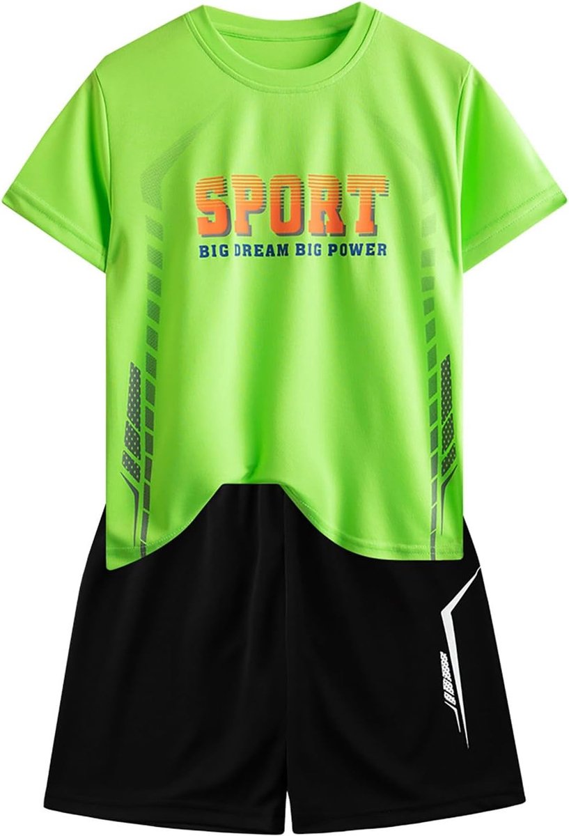 Halloween kleding korte mouw - snel droog - twee delige set - perfect voor zomeractiviteiten - SnelShoppen
