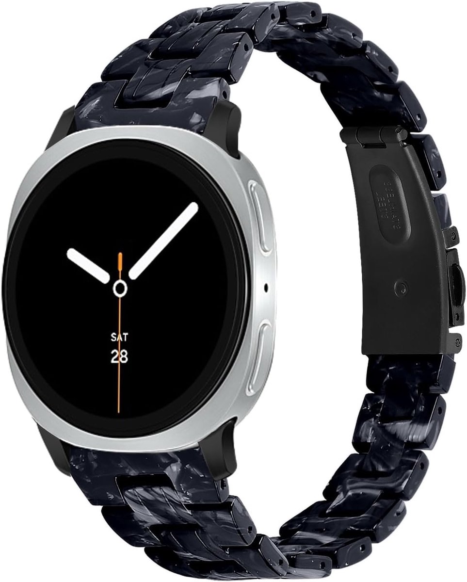 Horlogeband 40mm/44mm - Dunne hars - Elegante vervangband - Perfect voor Samsung Galaxy Watch 8 - ShopVlot