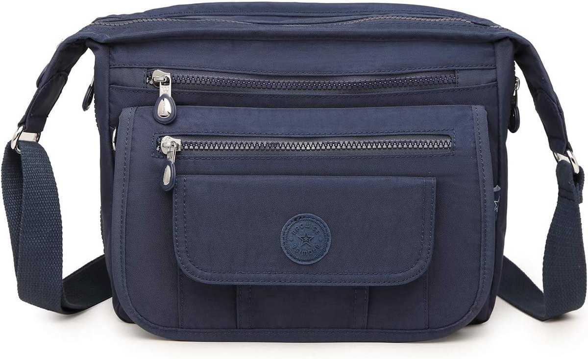 Schoudertassen voor vrouwen - Lichtgewicht crossbody tassen - Meerdere ritsen - Perfect voor dagelijks gebruik - ShopVlot